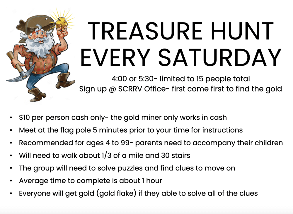 treasure hunt graphic